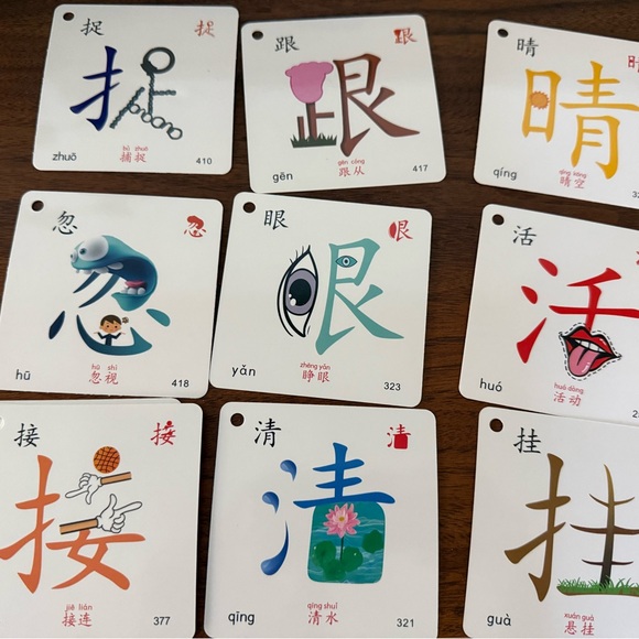 Colorful Kids Chinese Card Set - Picture 2 of 3